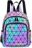 stylish geometric luminous handbags: a futuristic twist on women's top-handle bags logo