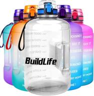 buildlife motivational leakproof capacity fitness outdoor recreation логотип