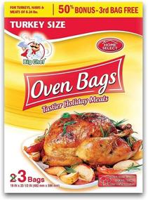 img 1 attached to Home Select Oven Bags Turkey Kitchen & Dining