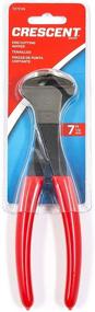 img 1 attached to Кусачки-плоскогубцы Crescent End Cutting Nipper Pliers - 7-1/4 дюйма - модель 727CVN.