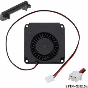 img 1 attached to 🌀 WINSINN Blower Fan 24V 40mm Turbine Turbo 4010 40x10mm Brushless Dual Ball Bearing - Enhanced Cooling with Air Guide Parts (Pack of 5)