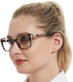 img 2 attached to 👓 OCCI CHIARI Fashion Reading Glasses for Women - Optic Strengths: 0, +1.0, +1.5, +2.0, +2.5, +3.0, +3.5, +4.0, +5.0, +6.0