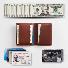 img 2 attached to Signature RFID Bifold Wallet Black Men's Accessories