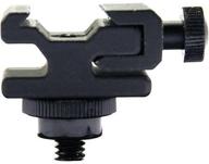 campro cold/hot shoe mount adaptor with 1/4-20 male thread - enhance compatibility with black magic cinema cameras, dslr cages, and pro camcorders logo