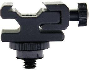 img 2 attached to Campro Cold/Hot Shoe Mount Adaptor with 1/4-20 Male Thread - Enhance Compatibility with Black Magic Cinema Cameras, DSLR Cages, and Pro Camcorders