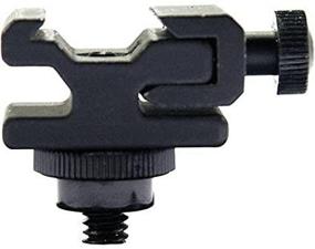 img 1 attached to Campro Cold/Hot Shoe Mount Adaptor with 1/4-20 Male Thread - Enhance Compatibility with Black Magic Cinema Cameras, DSLR Cages, and Pro Camcorders