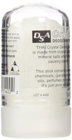 img 1 attached to 🌿 THAI Crystal Deodorant Stick: 100% Natural & Travel-Friendly, Mini Size (2.125 oz)