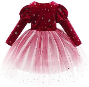 img 2 attached to Sparkling Rainbow Tutu Pageant Dress for Girls - Ages 2-10 Years
