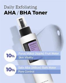 img 3 attached to 🌿 COSRX AHA/BHA Clarifying Treatment Toner, 150ml - Exfoliating Facial Spray, Korean Skincare - Hydrating, Mild Exfoliation, Vegan, Cruelty-Free, Paraben-Free