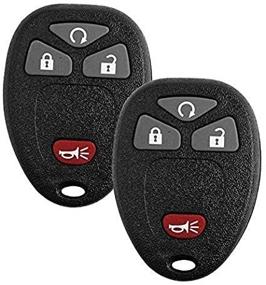 img 2 attached to 🔑 SaverRemotes ключ-брелок: совместимость 2007-2013 Chevy Silverado 1500 2500 3500. Замена бесключевого пульта ДУ OUC60270 OUC60221.