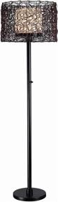 img 3 attached to 🏞️ Bronze Rustic Outdoor Standing Floor Lamp by Kenroy Home, 59 x 16 x 16 Inch