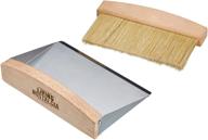 🧹 kitchencraft living nostalgia tabletop dustpan and brush set, compact size - 16 x 11 x 14 cm (6.5" x 4.5" x 5.5") logo