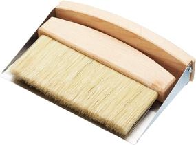 img 1 attached to 🧹 KitchenCraft Living Nostalgia Tabletop Dustpan and Brush Set, Compact Size - 16 x 11 x 14 cm (6.5" x 4.5" x 5.5")