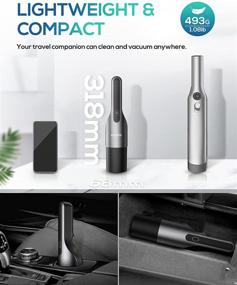 img 3 attached to 🔌 Ultimate Convenience: Cordless Lightweight Rechargeable Portable Interior Solution