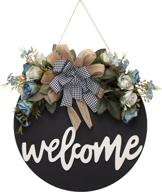 welcome hanging decorations christmas restaurant logo