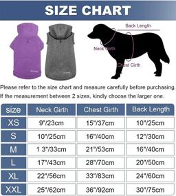 img 3 attached to 🐶 Kickred Dog Hoodie Sweaters - 2 Pieces Spring Dog Vest Sweatshirt with Hat, Pocket, and Leash Hole | Basic Pet Clothes Hoodies for Small, Medium, Large Dogs