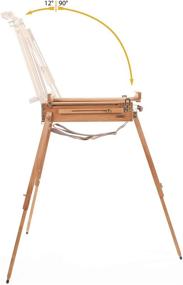 img 2 attached to 🎨 Mabef Backpacker Easel (MBM-23) in Tan: Versatile and Portable Art Companion