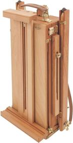 img 1 attached to 🎨 Mabef Backpacker Easel (MBM-23) in Tan: Versatile and Portable Art Companion