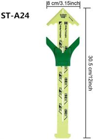 img 1 attached to Sliding Measuring Quilting Knitting Crafting Sewing