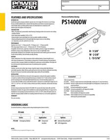 img 2 attached to Светильник Lithonia Lighting PS1400DW M8 с люминесцентной лампой