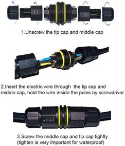 img 3 attached to Водонепроницаемый электрический разъем от FX Junction