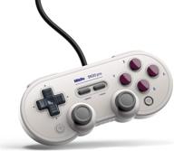 🎮 enhance your gaming experience with the 8bitdo sn30 pro usb gamepad for switch, pc, retropie, raspberry pi (g edition) логотип