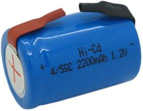 img 2 attached to 🔋 QBLPOWER 1.2V 2200mAh SC NiCd Rechargeable Battery with Tab for Power Tool (Pack of 12)