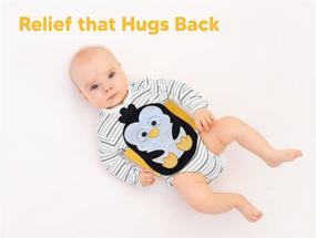 img 3 attached to 🐧 Organic Penguin Belly Hugger: Natural Relief for Baby Colic, Gas, and Upset Stomach - Aromatherapy, Gentle Compression, and Soothing Warmth Combined
