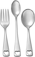 🍽️ oneida little love 3 piece baby set: exquisite silverware for your precious little one logo