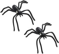 andpai unique spider stud earrings: scary, funny animal puncture dangles 🕷️ for halloween cosplay & party decorations - perfect gifts for women, girls, men logo