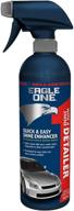 🦅✨ effortlessly shine and polish with eagle one wipe and shine detailer logo