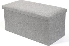 img 4 attached to MIO HOME Ottoman Storage Folding