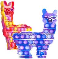 🦙 fidget pop toys llama: the ultimate silicone restless reliever for decompression logo