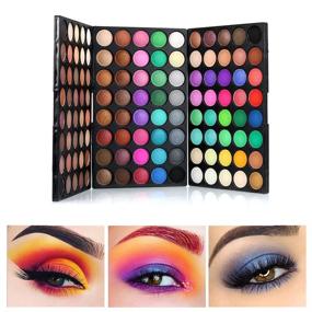 img 4 attached to Professional Eyeshadow Palette Shimmer Colorful