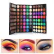 professional eyeshadow palette shimmer colorful logo