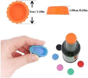 img 2 attached to Multicolor Silicone Rubber Preservation Beverages