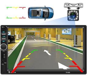 img 3 attached to Радио с двойным стерео экраном и поддержкой Bluetooth