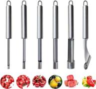 pieces vegetable multi function stainless remover logo