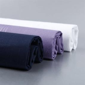 img 1 attached to 🎃 Halloween Purple Handkerchiefs: Perfect Men's Accessories for a Spooky Touch