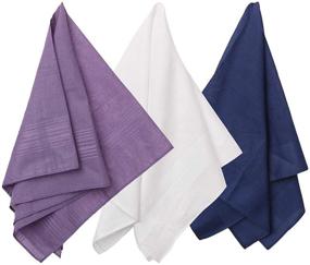 img 4 attached to 🎃 Halloween Purple Handkerchiefs: Perfect Men's Accessories for a Spooky Touch