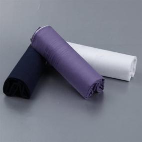img 2 attached to 🎃 Halloween Purple Handkerchiefs: Perfect Men's Accessories for a Spooky Touch