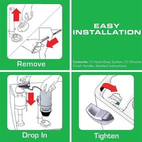 img 2 attached to Danco FLT231T Black Toilet Tank 🚽 Flapper Replacement – An Optimized Alternative Solution