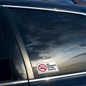 img 2 attached to 🚬 Versatile Smoking Vehicle Stickers for Indoor and Outdoor Use