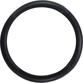 img 4 attached to Enhanced Performance Genuine Leather Steering Wheel Cover by PILOT Automotive - SW-101