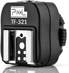 img 4 attached to Optimize Canon DSLRs and Flashguns: Pixel TF-321 e-TTL Flash Hot Shoe to Pc Adapter