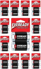 img 1 attached to 🔋 Карманные батарейки Eveready Super Heavy Duty Carbon Zinc C2 и AAA - набор 24 шт.