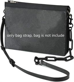 img 4 attached to Pochette Adjustable Crossbody Messenger Replacement Travel Accessories