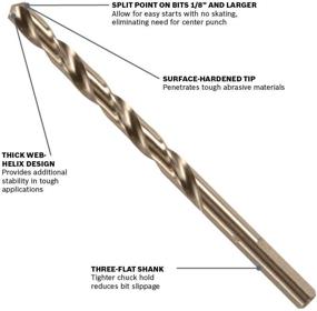 img 2 attached to 🔧 Bosch CO14B PC Cobalt Drill: Versatile and Powerful Precision Tool