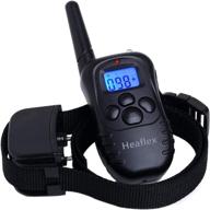 🐕 komia heaflex dog training collar - rechargeable, rainproof, 330 yd wireless remote shock collar with beep, vibra, and shock - ultimate electronic collar for effective dog training logo