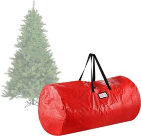 img 3 attached to 🎄 Elf Stor Deluxe Red Holiday Christmas Storage Bag - Large Size, Ideal for 9 Foot Trees - Model 83-DT5011 1012